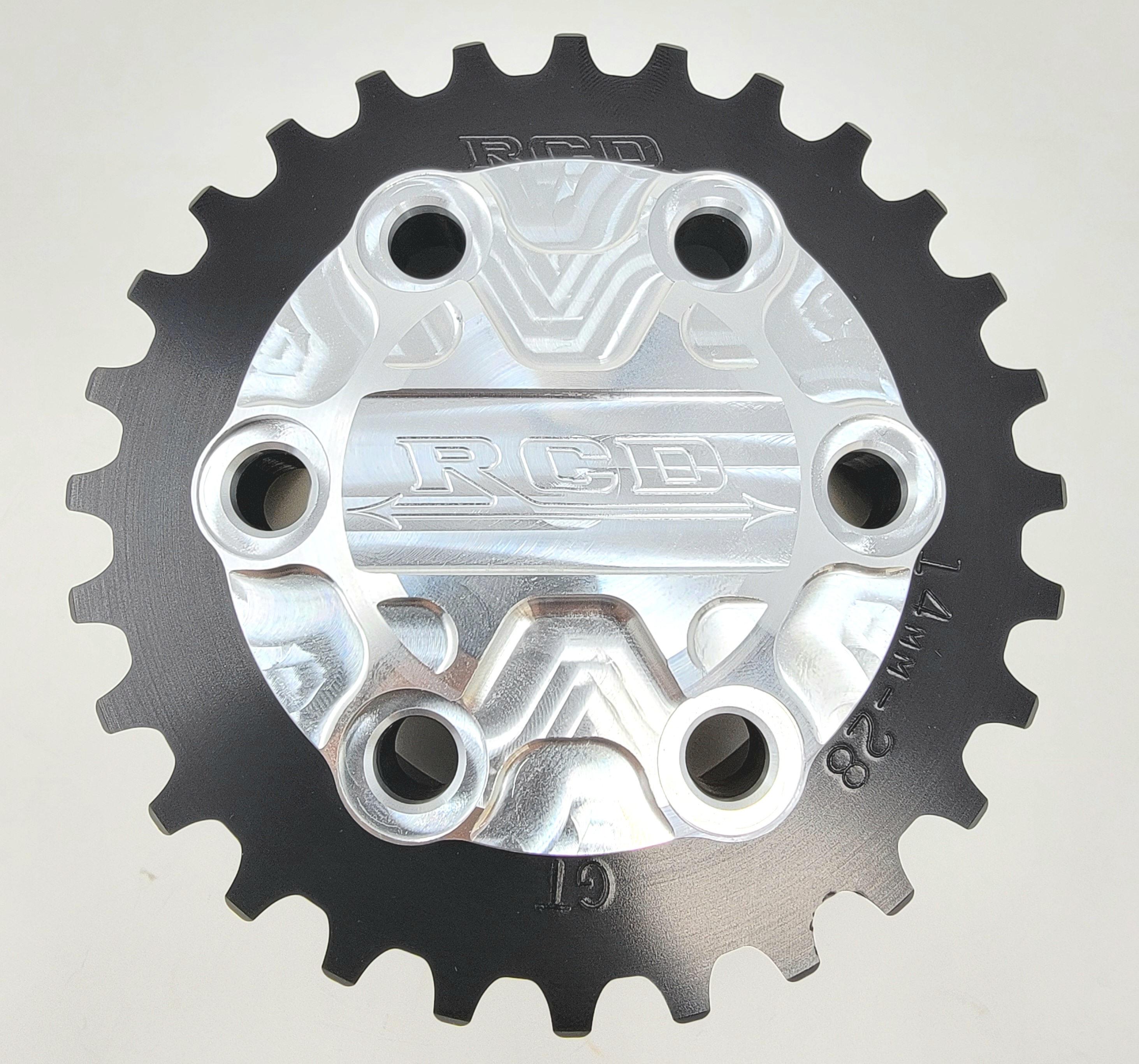 13.9 MM  HTD PULLEYS  3.5" WIDE  RCD ENGINEERING